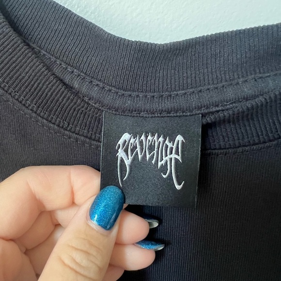 Revenge Cursed Black Tee size XL - Picture 5 of 5